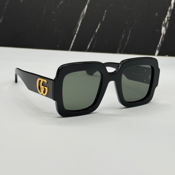 NEW GG1547S 001 GUCCI SQUARE WOMEN SUNGLASSES GUCCI BLACK EYEWEAR main image 6